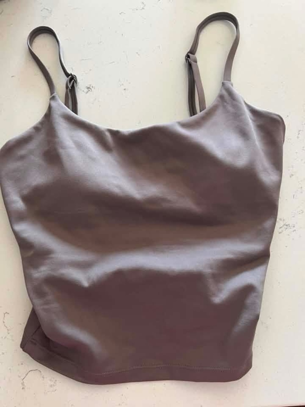 YoungLA Slim Adjustable Cami in Taupe